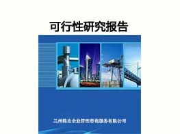 青海可行性研究報告 蘭州專業(yè)撰寫與商務(wù)信息咨詢保障